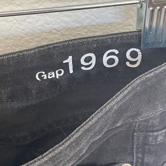 GAP 1969 ULTRA SKINNY BLACK DENIM JEANS SIZE 25/0 EUC - Picture 5 of 11